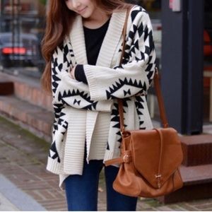 Black kimono top sweater cardigan jacket s m l